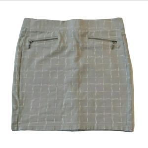 Liverpool Mini Skirt 14 Ponte Knit Stretch Pull on